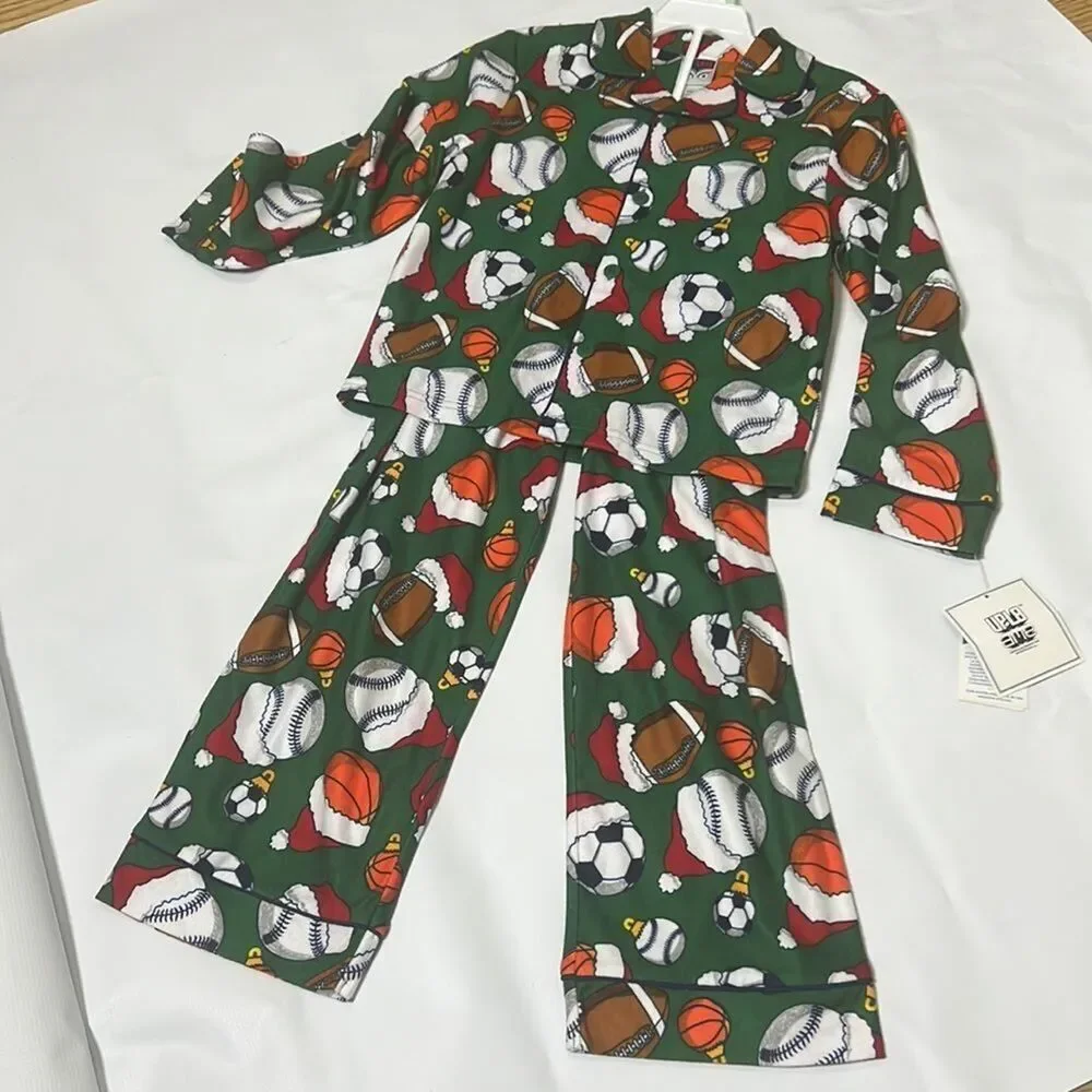 UP LATE NWT PAJAMAS 2 PIECE‎ SET SIZE 8